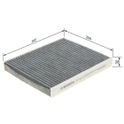 Cabin carbon filter R2315