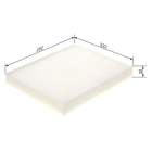 Cabin filter M5135