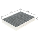 Cabin carbon filter