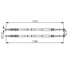brake cable Zafira C