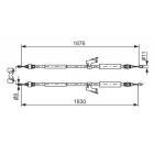 brake cable S40/V50