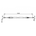 Handbrake cable tag for VivaroB etc.