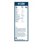Дворник Bosch H230 230мм