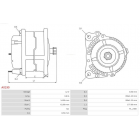 Generaator 140A VAG