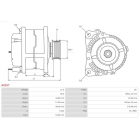 generaator Toyota 90A