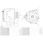 generaator 100A astra J, Insignia A,Zafi