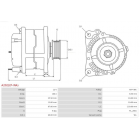 generaator 100A rihmarattaga