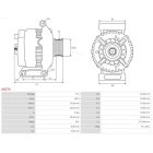 generaator 220A Jeep 11-