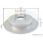 Brake disc Corolla-07 offered by Kavoparts