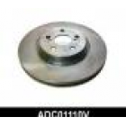 Brake disc front axle