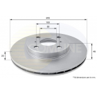 Brake disc Corolla-02 BDC4587