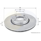 Brake disc Micra/Clio 03- see Kavoparts
