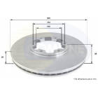 brake disc Infinity Qx4, Pathfinder, Pic
