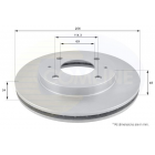 Brake disc Mitsubishi/Volvo -06 BDC4775