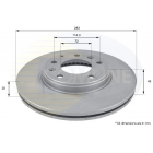 Brake disc Mazda6 -07 BDC5396