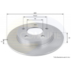 Brake disc Mazda3
