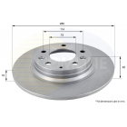 Brake disc Mazda6 BDC5397