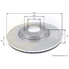 brake disc Mazda 6