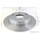 Tagap.ketas CRV 02-06 282MM