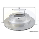 Brake disc Frontera,Trooper