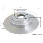 Tag, retaining disc Legacy, Outback