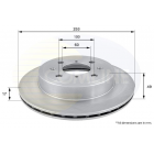 Brake disc Agila 00- BDC5467