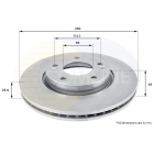 Front brake disc Ceed,i30,Sportage etc.