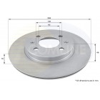 Brake disc Getz 02- BDC5450