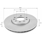 Brake disc front