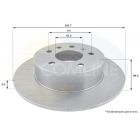 Brake disc Vectra B BDC4680