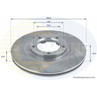 Brake disc Transit -00 BDC4583