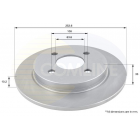 Brake disc Focus -04 BDC3583