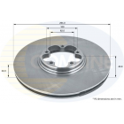 Brake disc Translt -06 BDC5214