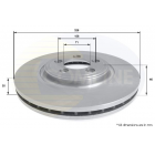 brake disc Jaguar XF