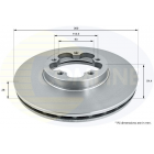 brake disc Ford Transit-14 M12x1.5 thread