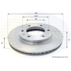 brake disc FORD RANGER