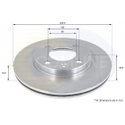 Brake disc Golf III BDC3309