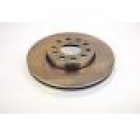 Brake disc front axle