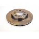 Brake disc front axle