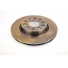 Brake disc front axle