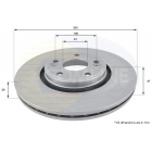 Brake disc Laguna 01- BDC5169
