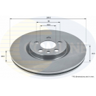 Brake disc Peug807,Expert BDC5347