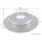 Brake disc Peug607 BDC5320
