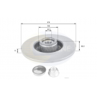 brake disc Renault ABS+bearing