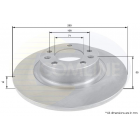 brake disc Peugeot 407 Coupe tag