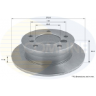 Brake disc Sprinter -06 BDC4700