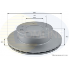 Brake disc Sprinter -06 BDC4544