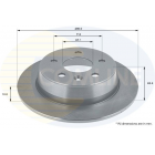 Brake disc Vito -03 BDC4671