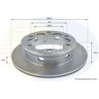Brake disc Sprinter -06 BDC4543