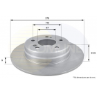 Brake disc W203 -07 BDC4673